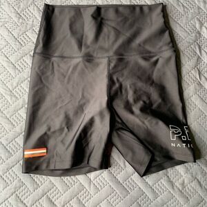 P.E Nation Black Bike Shorts